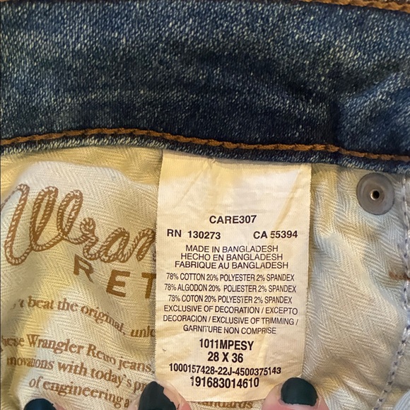 Wrangler Retro classic Blue Women's Jeans - Picture 3 of 4